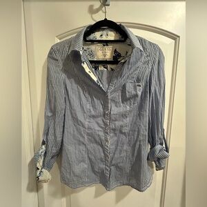 Guess Striped Button Down Shirt
